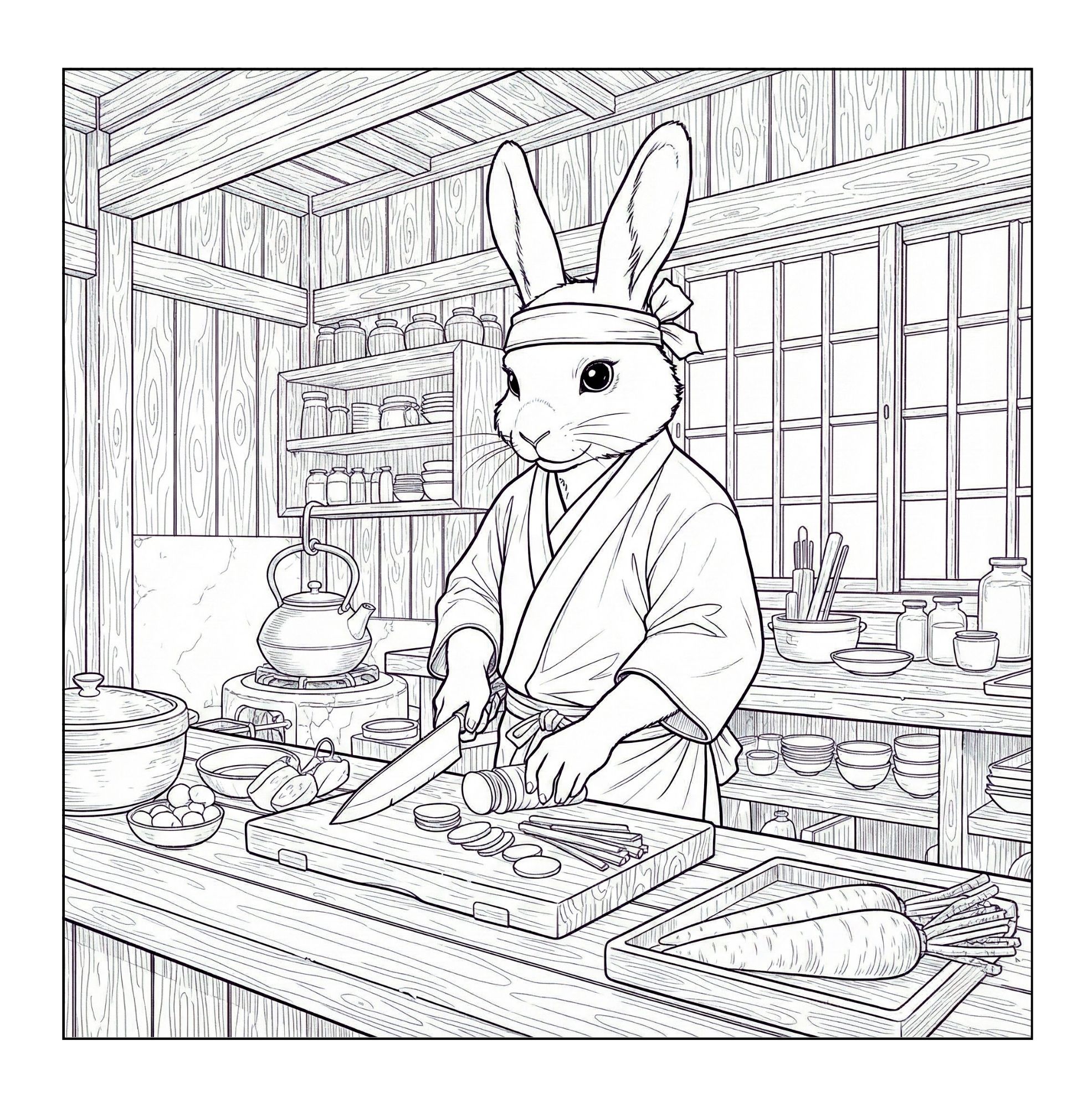 lapin cuisinier